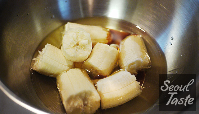 Bananas in oil